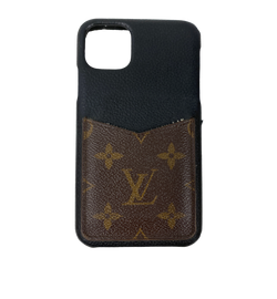 Louis Vuitton Protect Iphone, 11 Pro Max, Acetato, Negro2